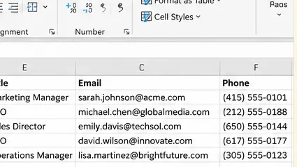 Jak exportovat kontakty ze Salesforce do čistého formátu Excel bez poškození ID nebo telefonních čísel
