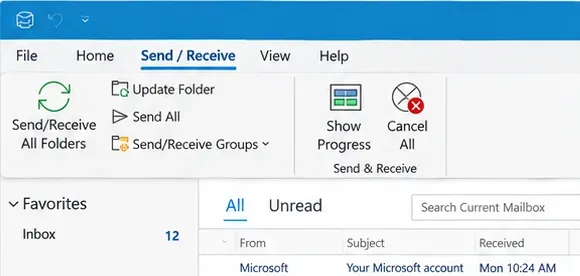 Hvernig á að laga villuna þar sem Outlook getur ekki sent tölvupóst en tekur við